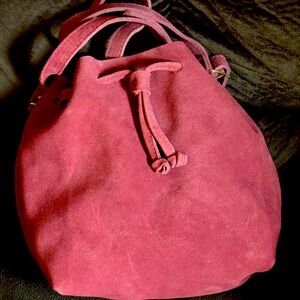 SOLD Red Panda Large Bucket Bag